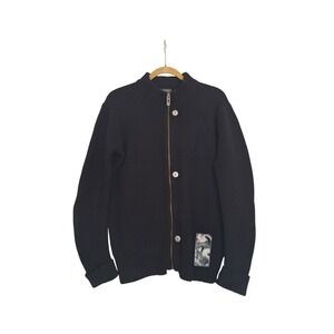 G-Star‎ Raw Mens XL Cardigan Heavy Knit Sweater 100% Cotton Dressy Casual